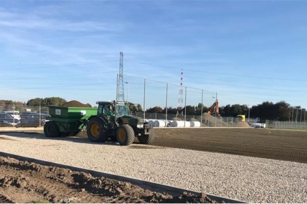 Aménagement terrain de football synthétique - Sportinfrabouw NV